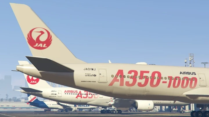 Набор ливрей JAL для Airbus A350-1000