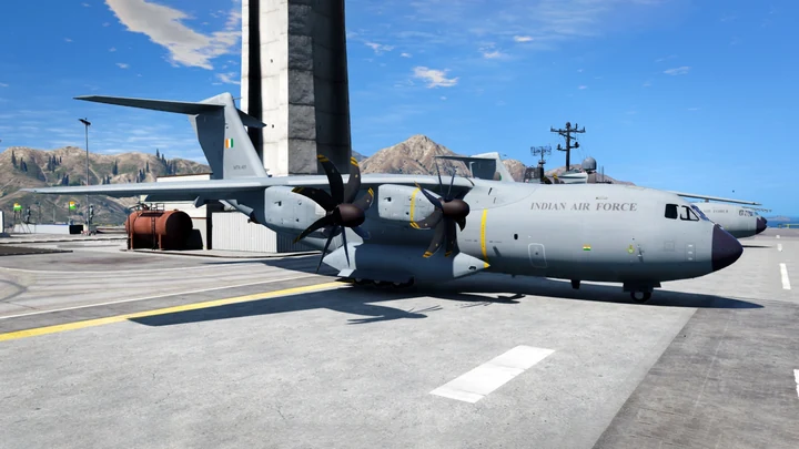 Ливрея ВВС Индии для Airbus A400M Atlas