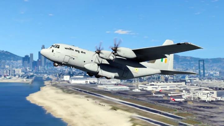 Ливрея ВВС Индии для C-130J Super Hercules