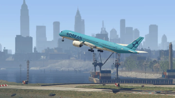 Новая ливрея Korean Air для Airbus A350-900