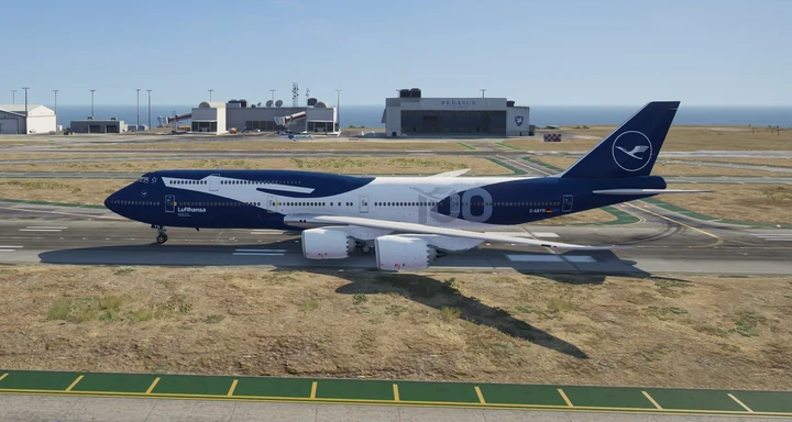 Юбилейная ливрея Lufthansa 100 Years для Boeing 747-8i