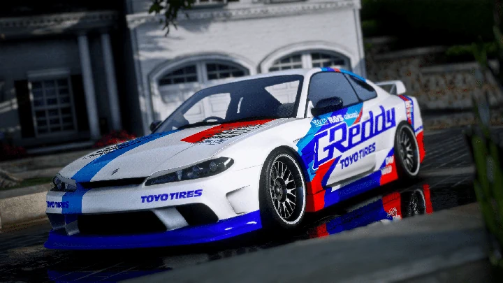 Ливрея GReddy Racing для Nissan Silvia S15 2002
