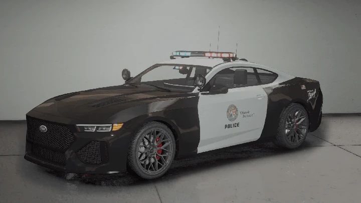 Ливрея LSPD для Vapid Dominator GTX Interceptor 2024