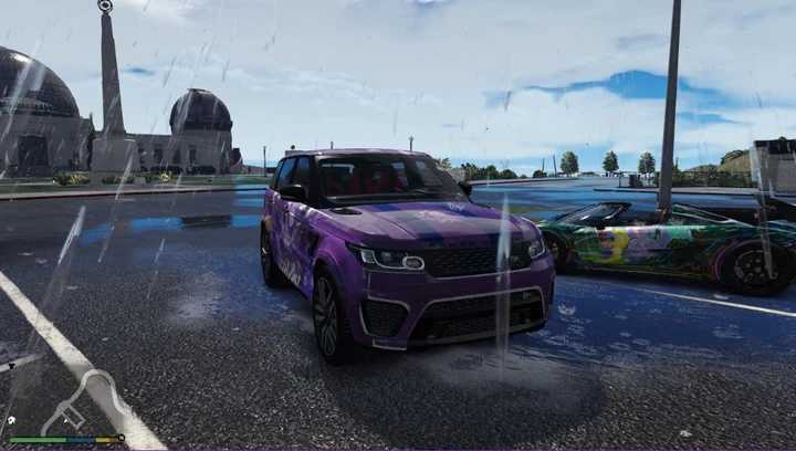 Ливрея Raider Shogun для Range Rover Sport SVR 2016