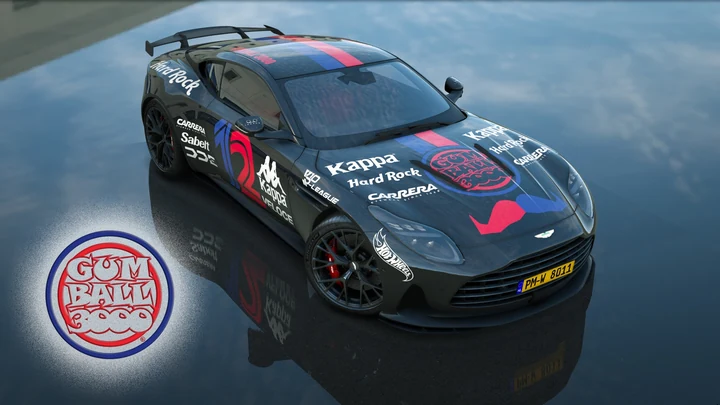 Ливрея Gumball 3000 для Aston Martin DB12 2023