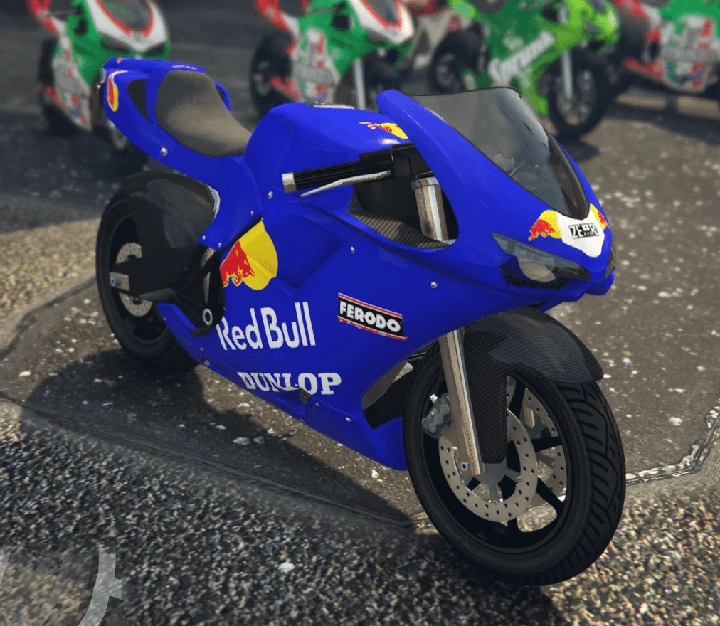 Ливрея Red Bull Suzuki GSX-R для Bati2