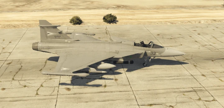 Ливрея ВВС Венгрии для Saab JAS 39 Gripen