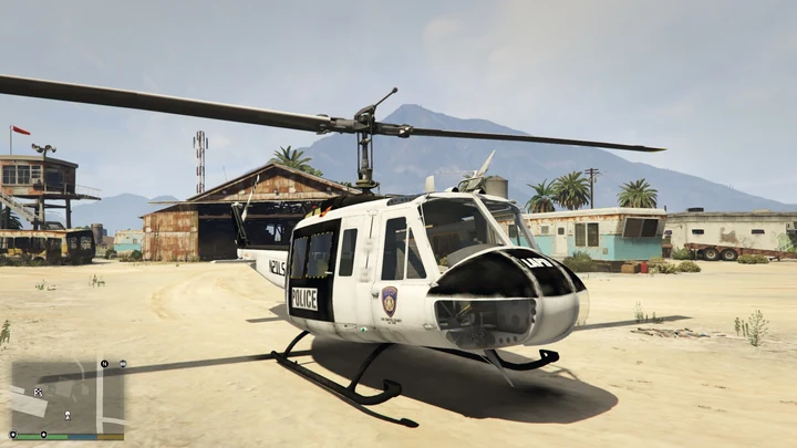 Текстура LAPD для Bell UH-1H