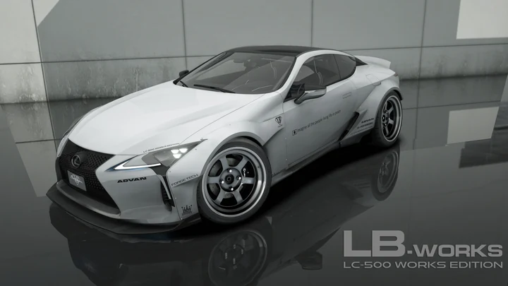 Ливрея LB Works для Lexus LC500 2021