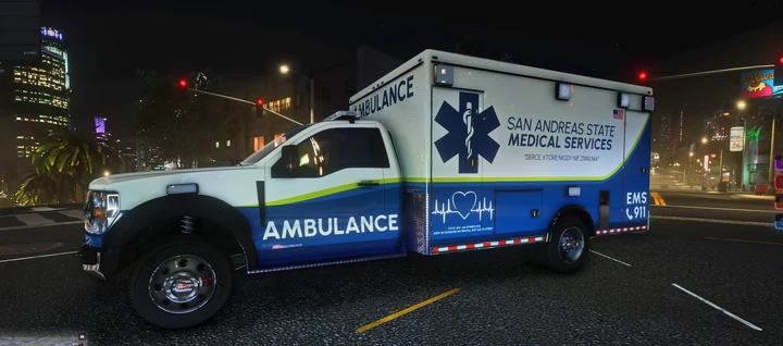 Ливрея для Vapid Sandstorm D205 Ambulance