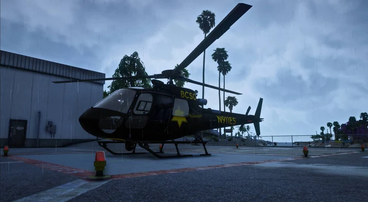 Ливрея BCSO для AS-350 Écureuil [FiveM]