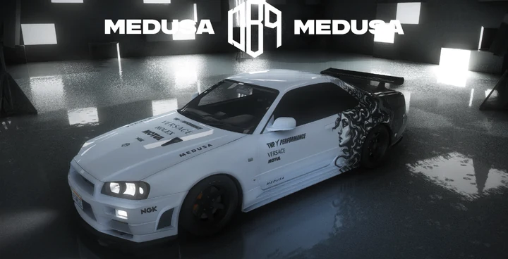 Ливрея Medusa для Nissan Skyline R34