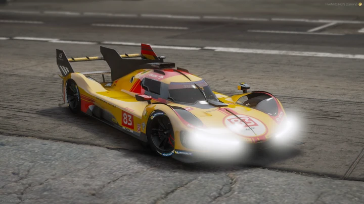 Ливрея Ferrari 499P №83 AF Corse