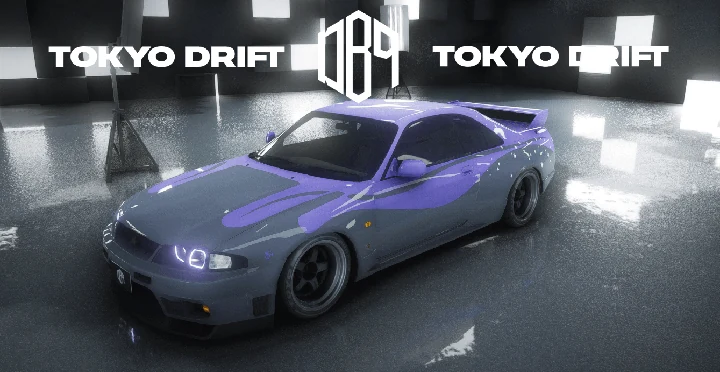 Nissan Skyline GT-R R33 V-Spec 1995 из Fast & Furious: Tokyo Drift [1:1]