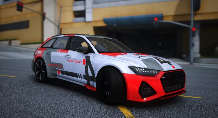 Ливрея Audi Sport для Audi RS6 Quattro