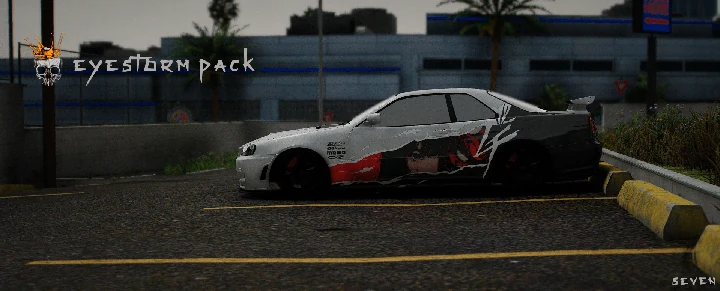 Nissan Skyline R34 - набор ливрей EyeStorm