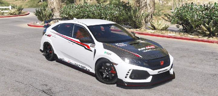 Ливрея Advan для Honda Civic Type-R FK8 2018 от VSoreny