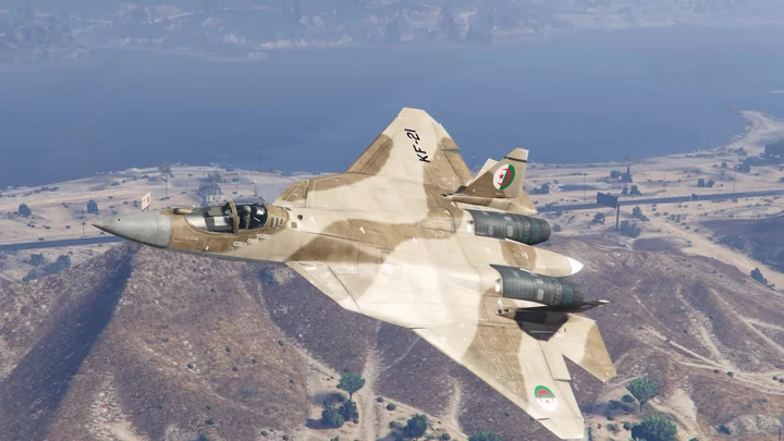 Алжирские ливреи для Су-57 от SkylineGTRFreak