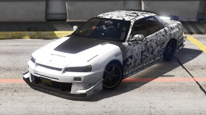 Ливрея Ahegao для URAS Skyline ER34