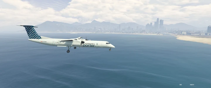 Ливрея Porter для Dash 8 Q400
