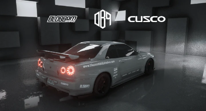 Уличная гоночная ливрея для Nissan Skyline R34