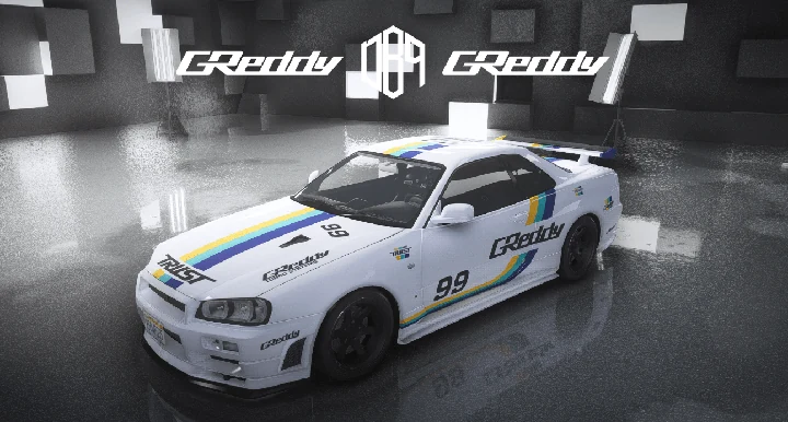 Ливрея GReddy для Nissan Skyline R34