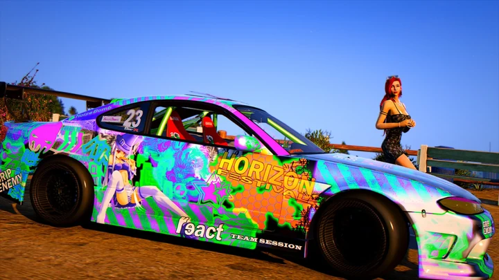 Ливрея Horizon Festival для Nissan Silvia S15