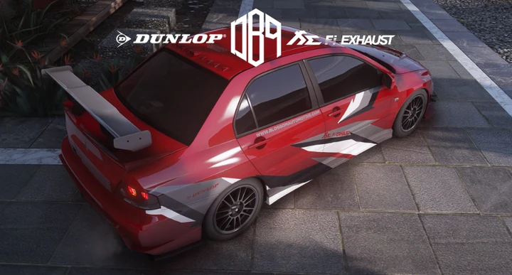 Уличные гоночные ливреи для Mitsubishi Lancer Evolution IX MR
