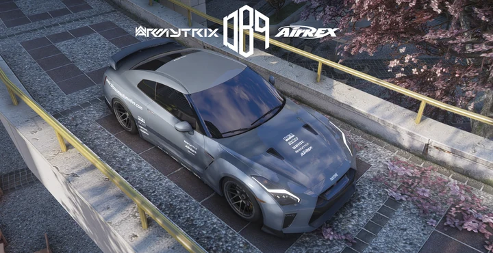 Чистая гоночная ливрея для Nissan GT-R 2017