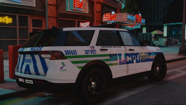 Набор ливрей полиции Liberty City