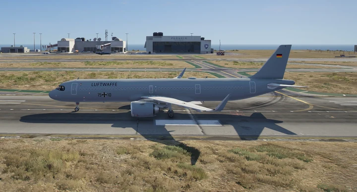 Набор ливрей Airbus A321LR ВВС Германии