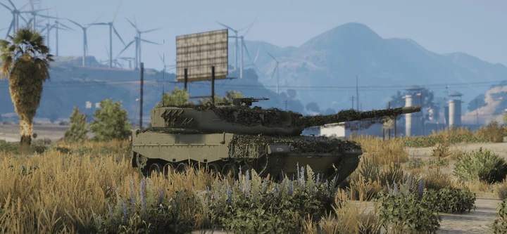 Ливрея Leopard 2A4 сухопутных войск Австрии