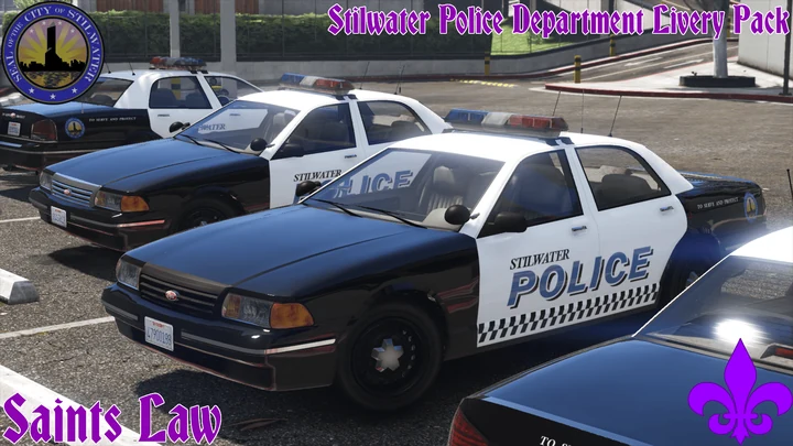 Saints Law - ливреи полиции Stilwater и EUP из Saints Row 2