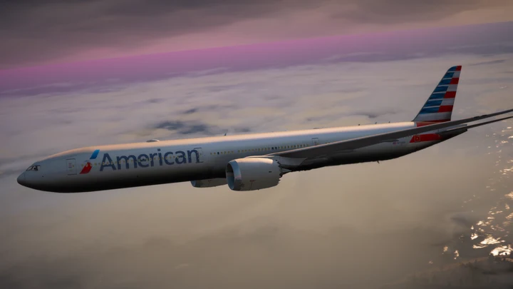 Исправленная ливрея American Airlines и ливрея Air Canada для Boeing 777-9X