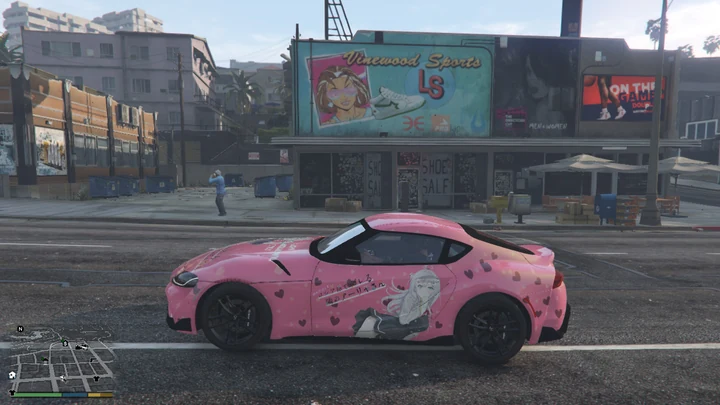 Иташа Алисы Михайловны Кудзё из Roshidere для Toyota Supra A90 2020