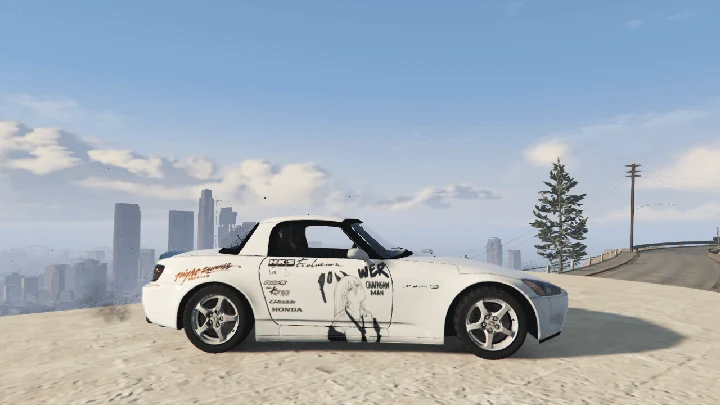 [Itasha] Power из Chainsaw Man для Honda S2000