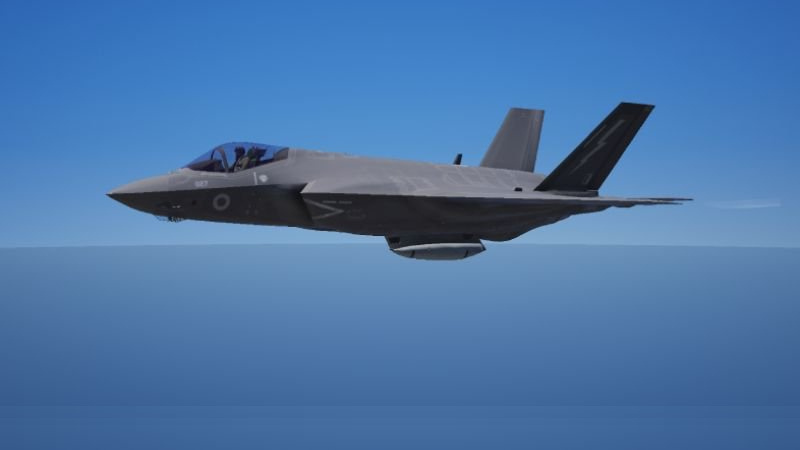 Ливрея Королевских ВВС для F-35C Lightning II