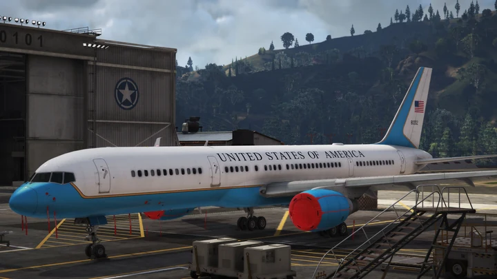 Ливрея Boeing C-32A Air Force Two
