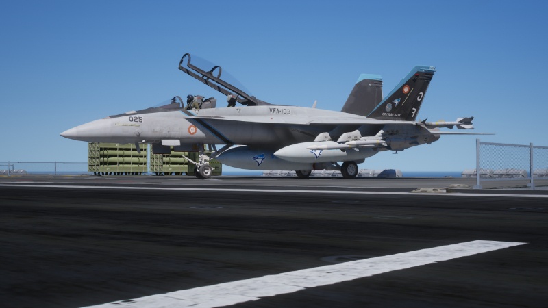 Ливрея Bluejays для F/A-18F Super Hornet
