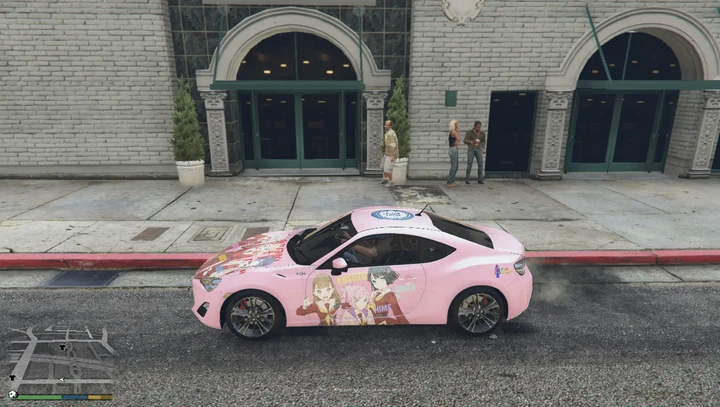 Иташа Hasu no Sora School Idol Club для Toyota GT86 2013
