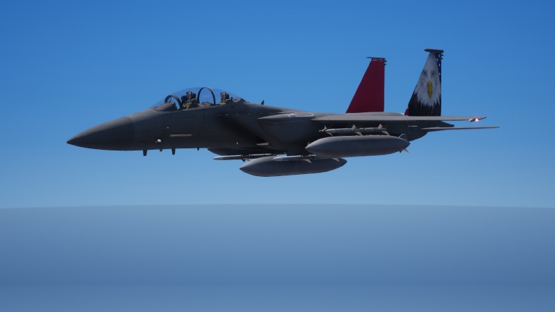 Ливрея Democracy для F-15E Strike Eagle