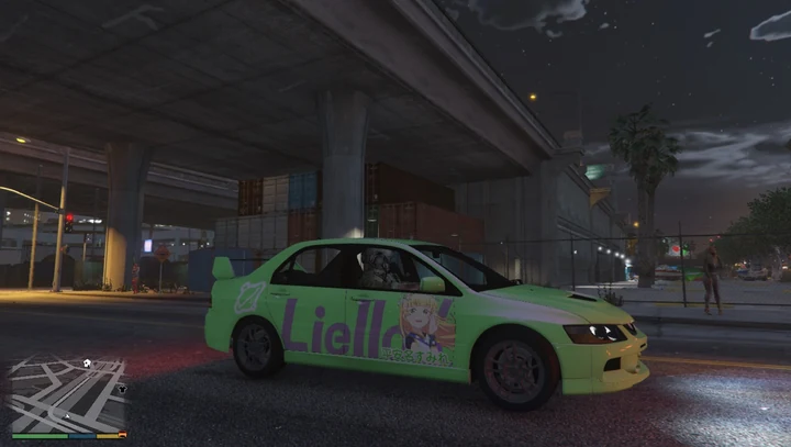 Иташа Sumire Heanna из Love Live! Superstar!! для Mitsubishi Lancer Evolution IX 2005
