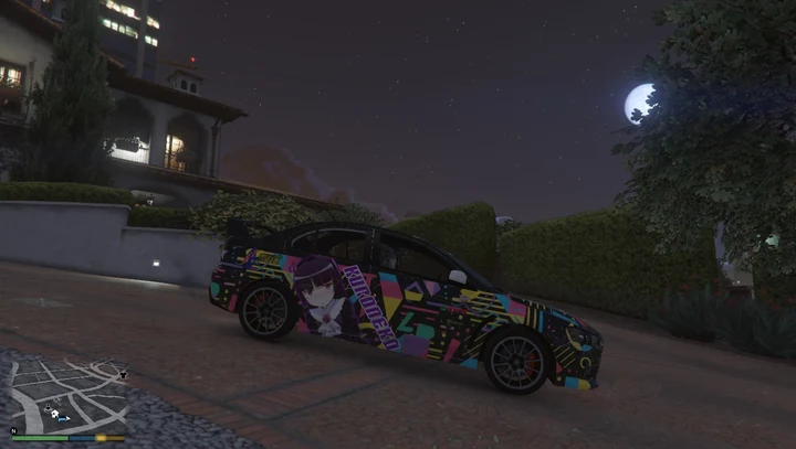 Иташа Kuroneko из OreImo для Mitsubishi Lancer Evolution X Final Edition