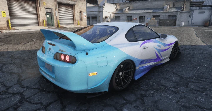 Уличная гоночная ливрея для Toyota Supra (JZA80) 1998