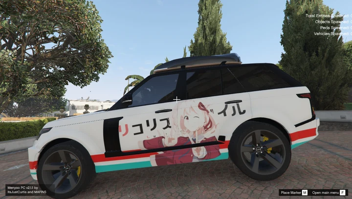 Иташа Lycoris Recoil для Range Rover Vogue Startech L405