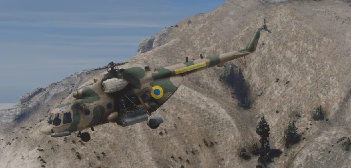Украинская ливрея для Mi-17 от Skyline