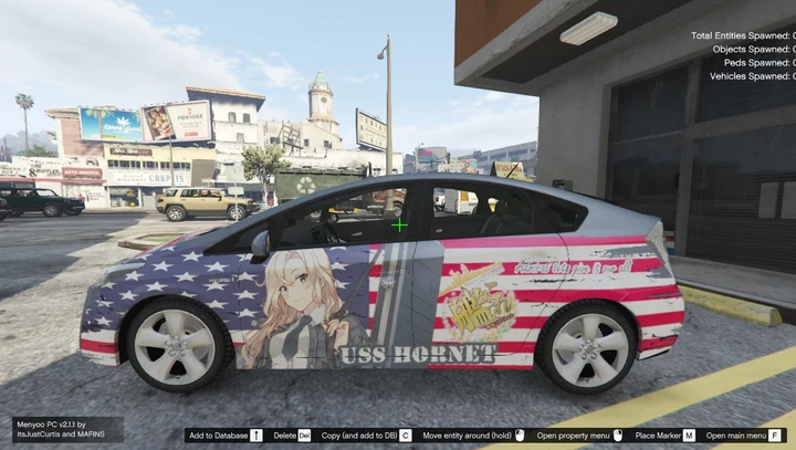 Иташа USS Hornet из Kantai Collection для Toyota Prius
