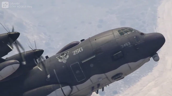 Ливреи Call of Duty и России для AC-130J