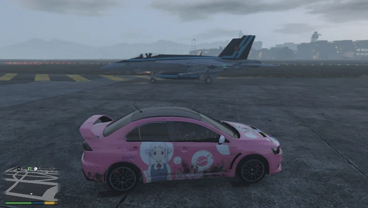 Ливрея Тисато Араси из Love Live! для Mitsubishi Lancer Evolution X