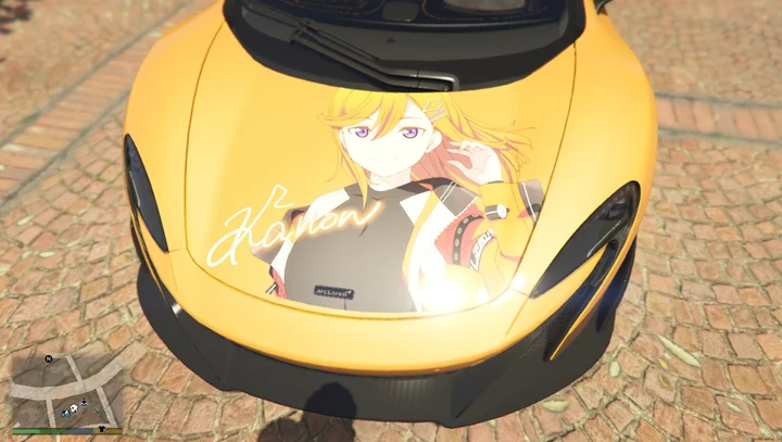 Ливрея Kanon Shibuya из Love Live! Superstar для McLaren 675LT Spider 2016